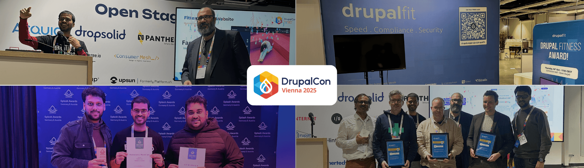 DrupalFit Challenge auf DrupalCon Wien: Die fittesten Drupal-Websites werden gefeiert