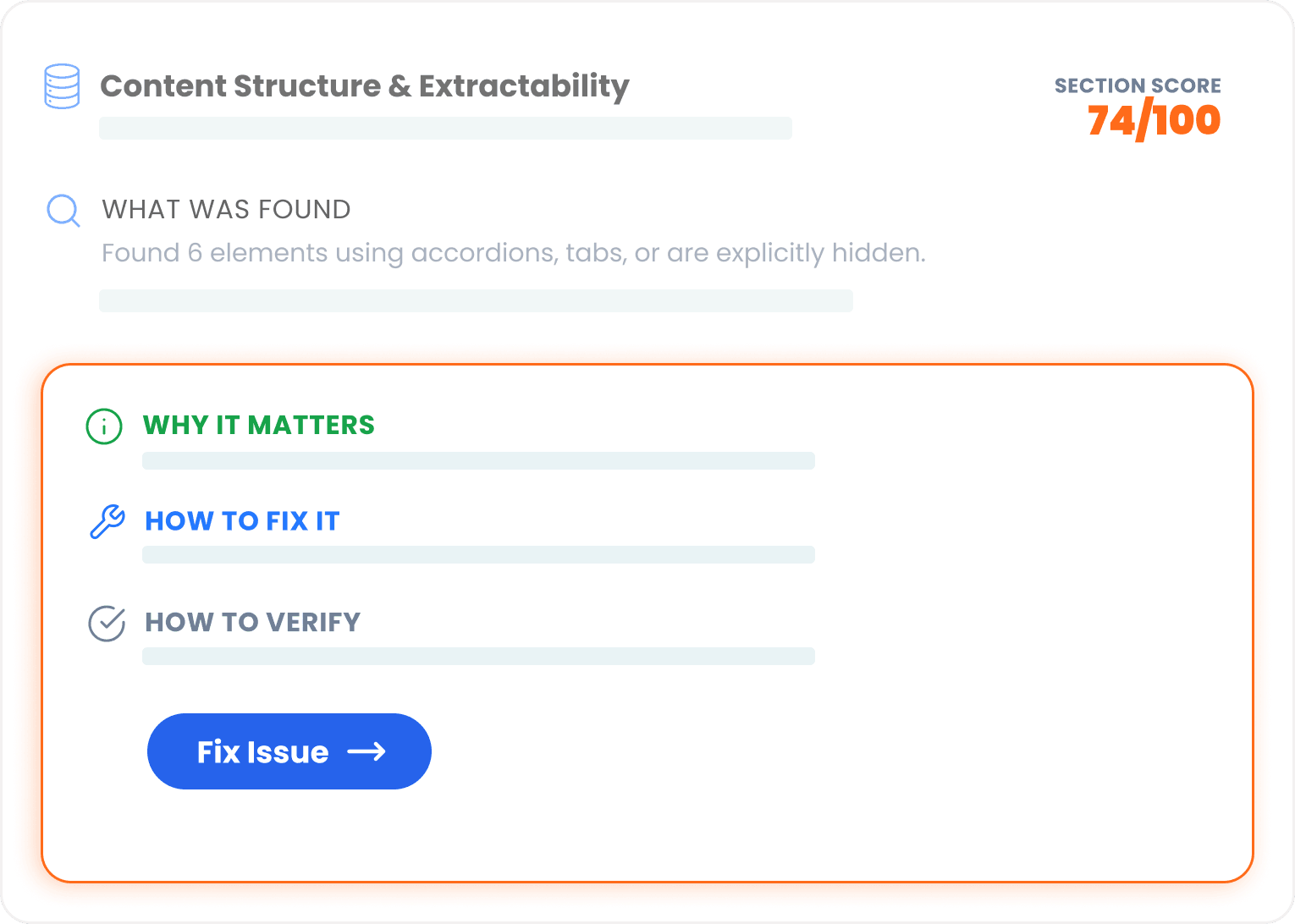 Specific Fix Recommendations