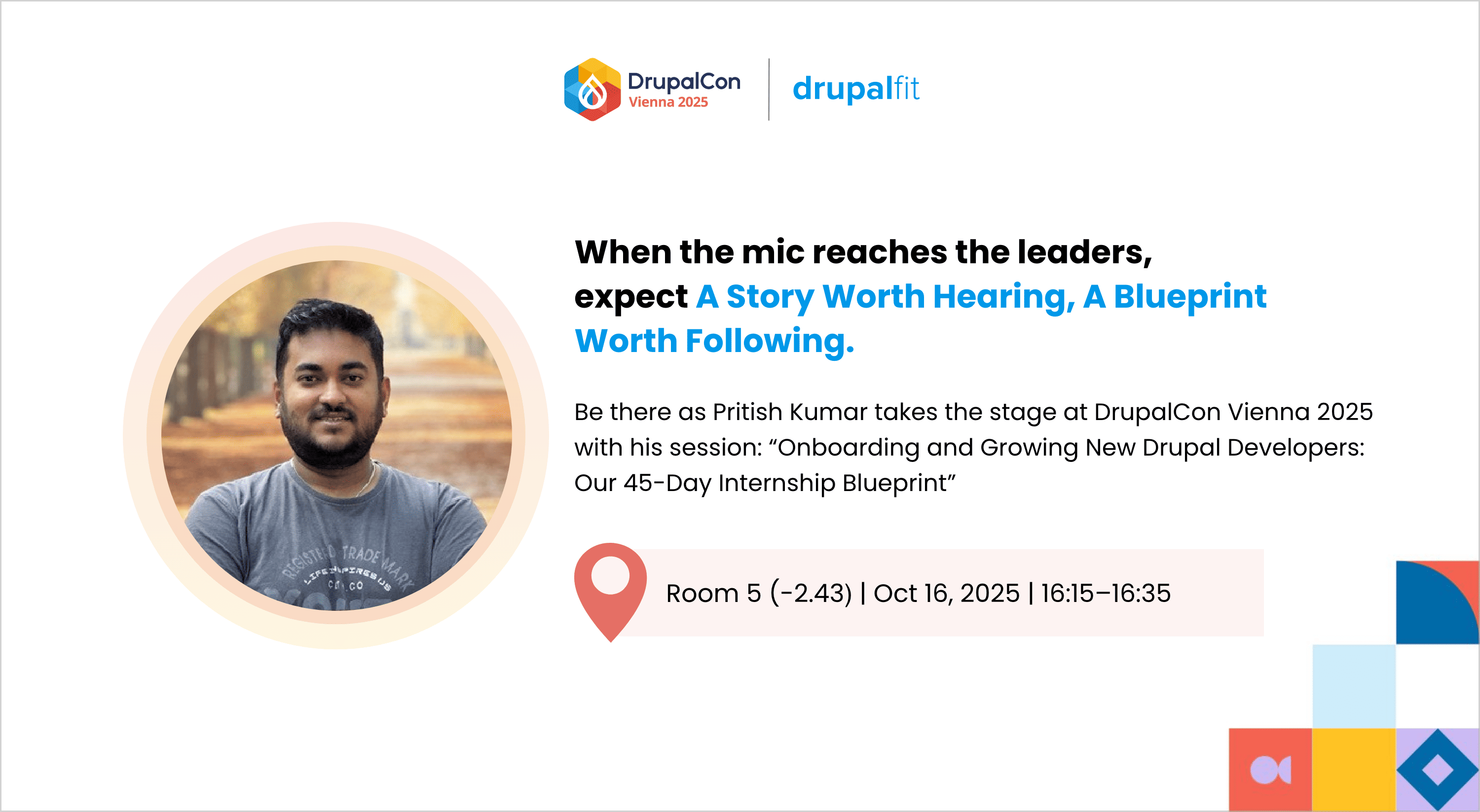 Pritish’s Session DrupalCon Vienna 2025 DrupalFit