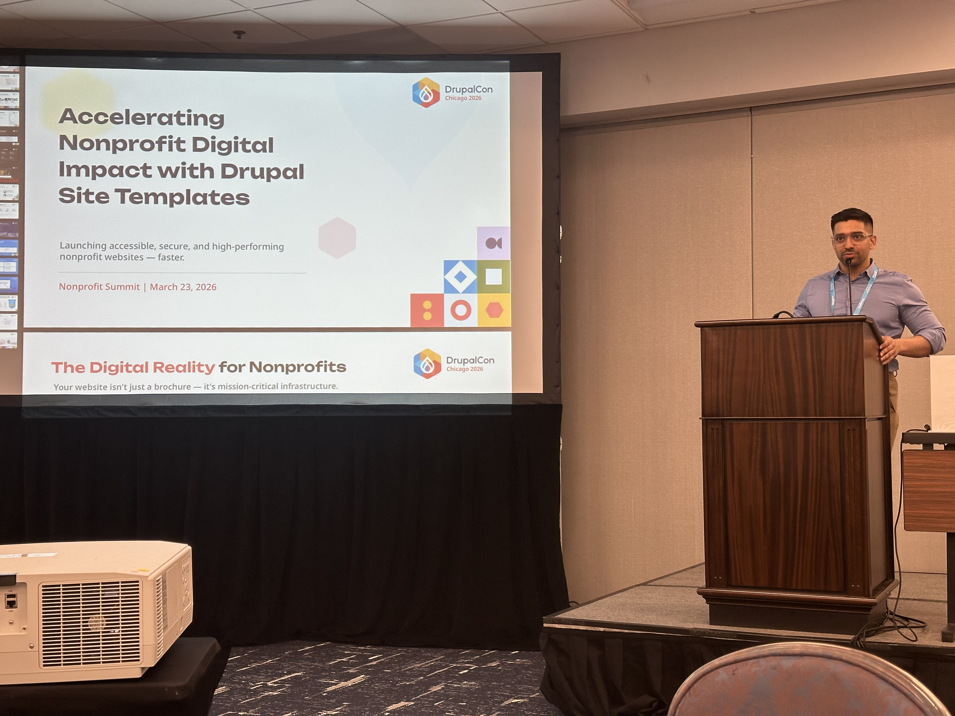 Accelerating Non Profit Digital Impact With Drupal Site Template DrupalCon Chicago DrupalFit