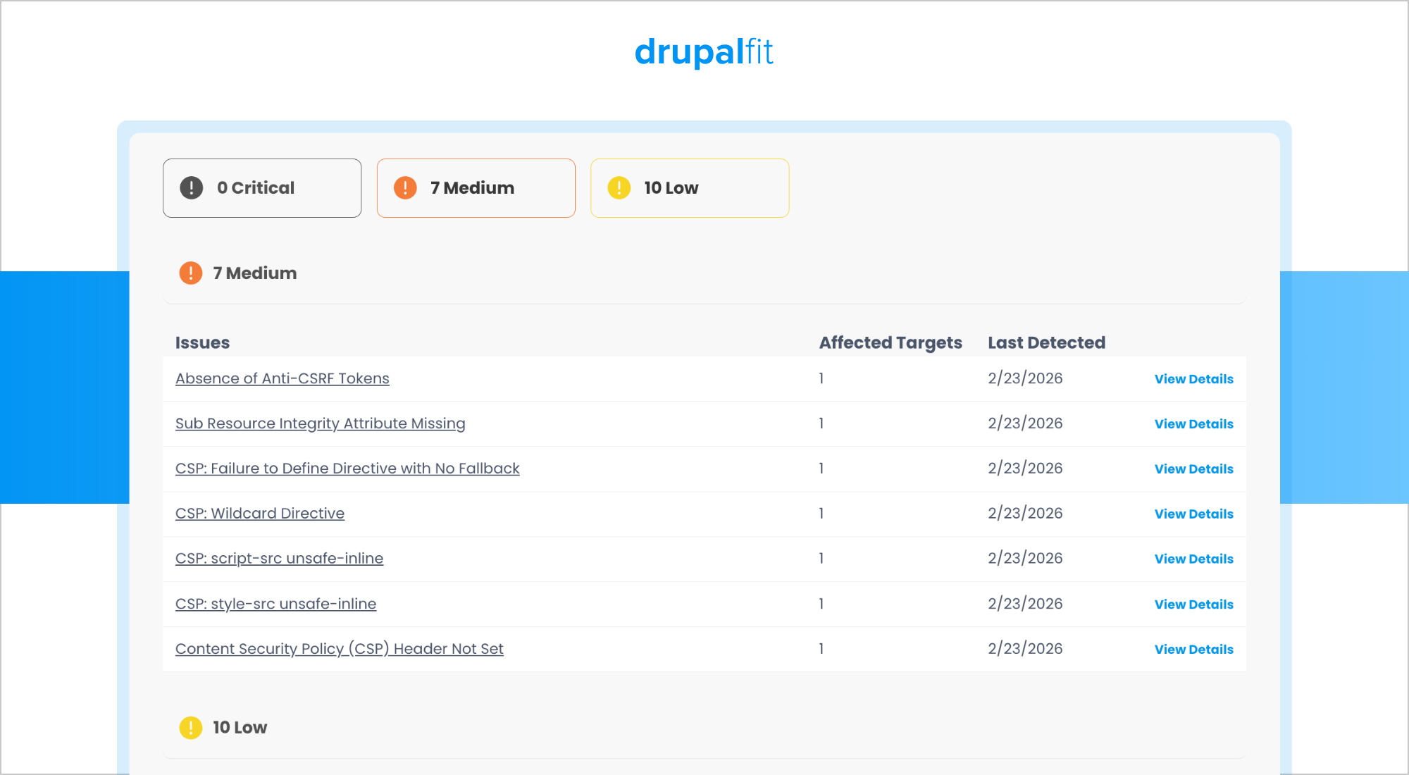 Automated Security Audit Report